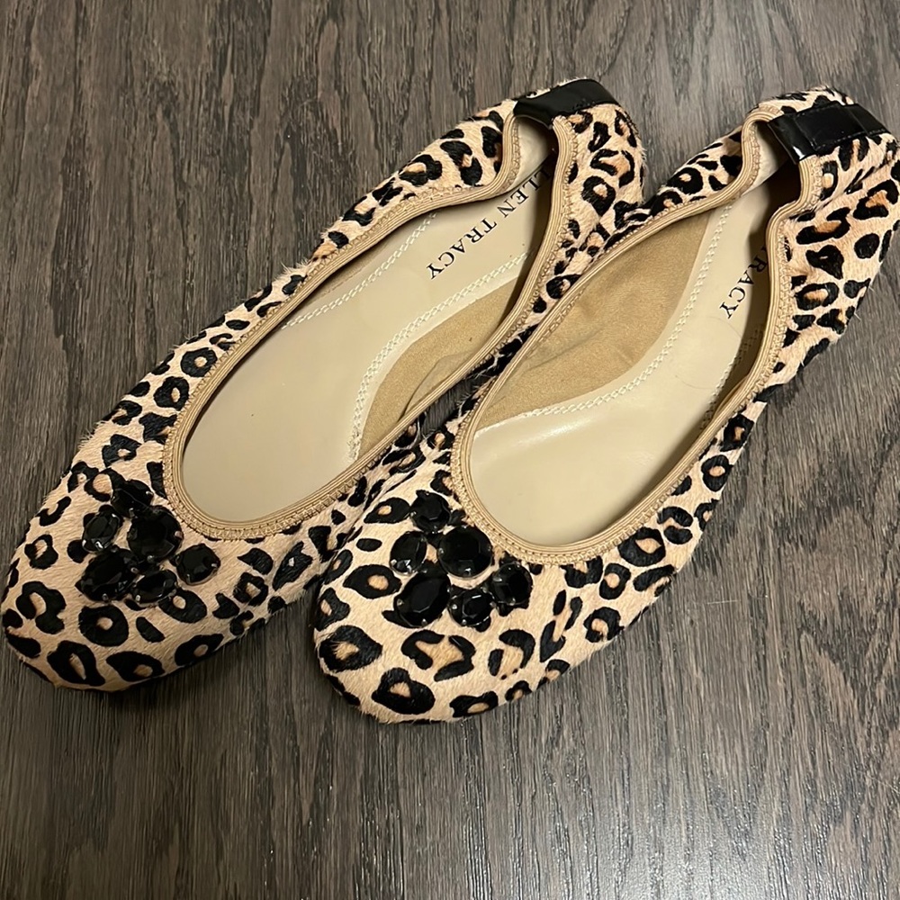 ellen tracy size 9 carla flats